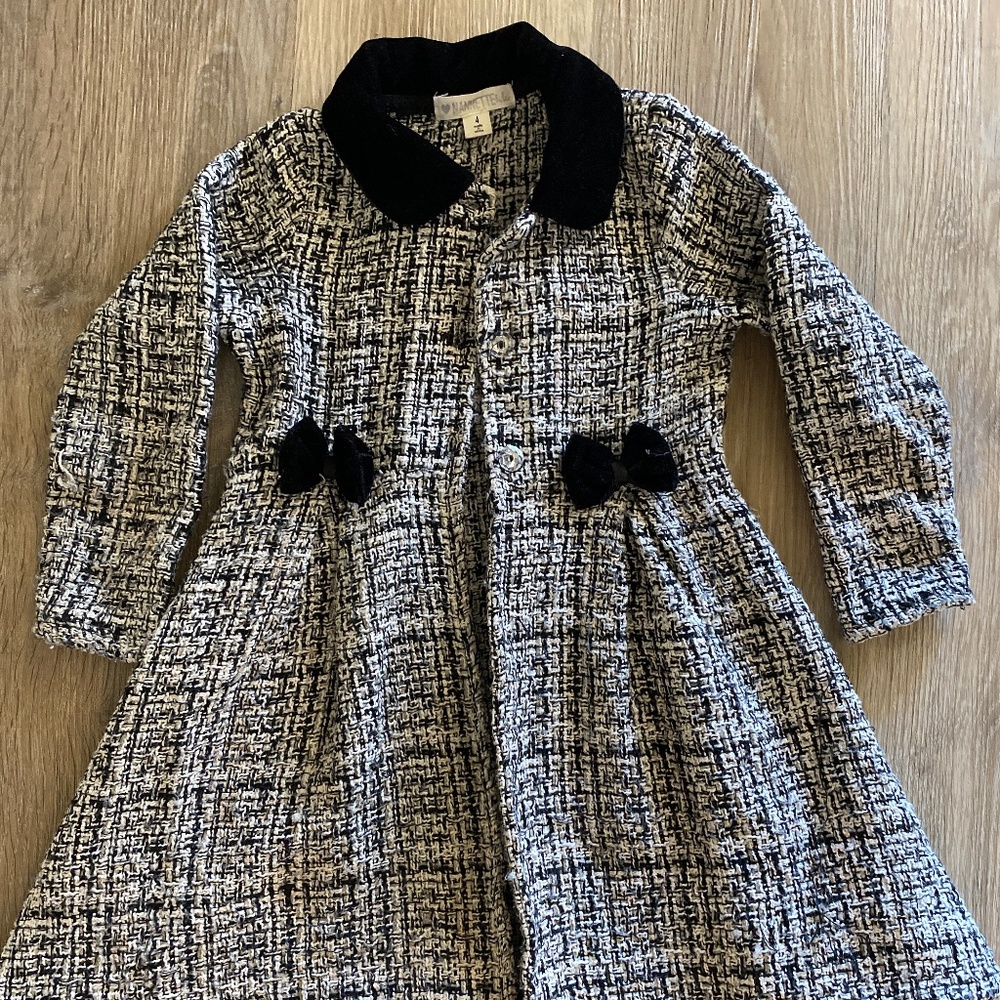 Girls pea coat